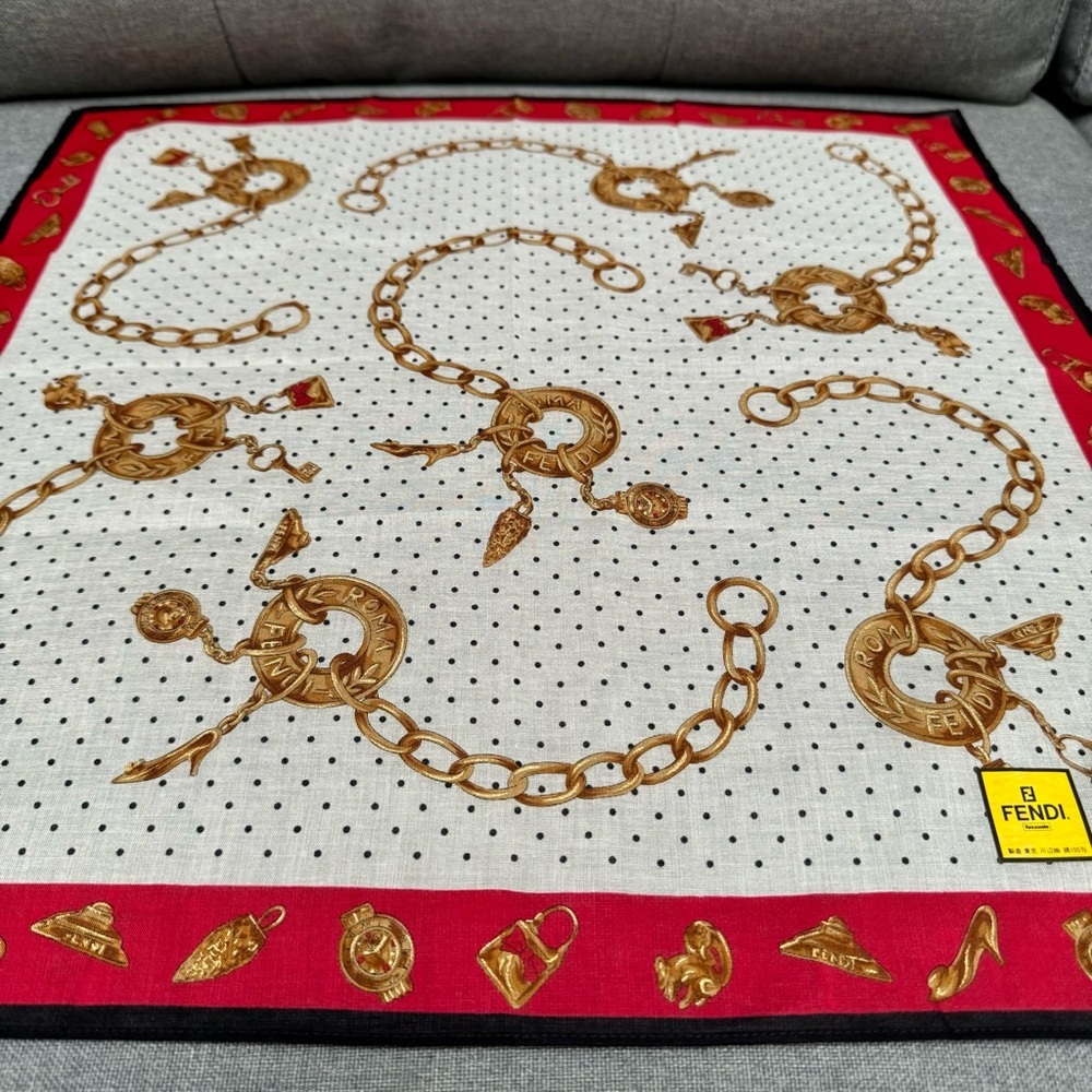 🆕🧣FENDI Handkerchief Scarf✨​ - Picture 6 of 15